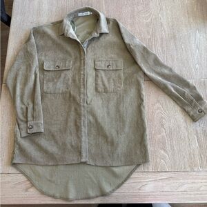 Petal & Pup Corduroy Shirt Jacket